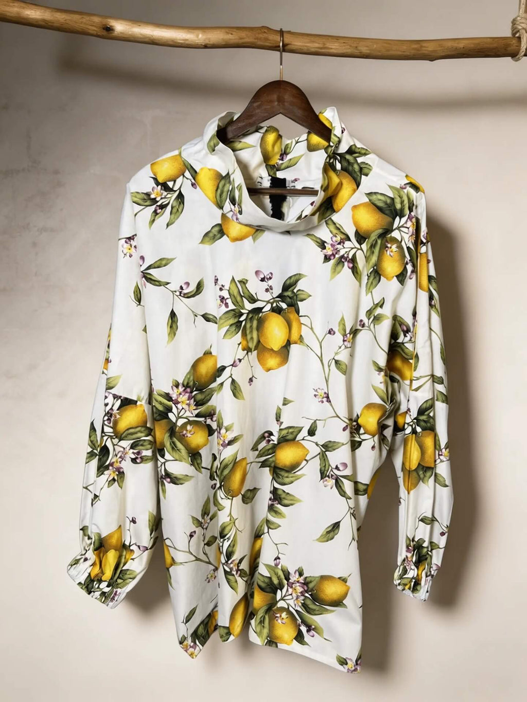 Long Sleeve Lemons Top