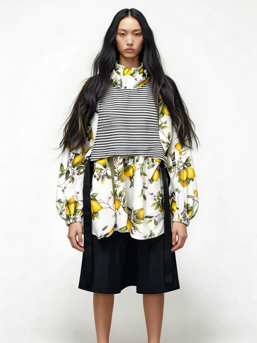 Long Sleeve Lemons Top