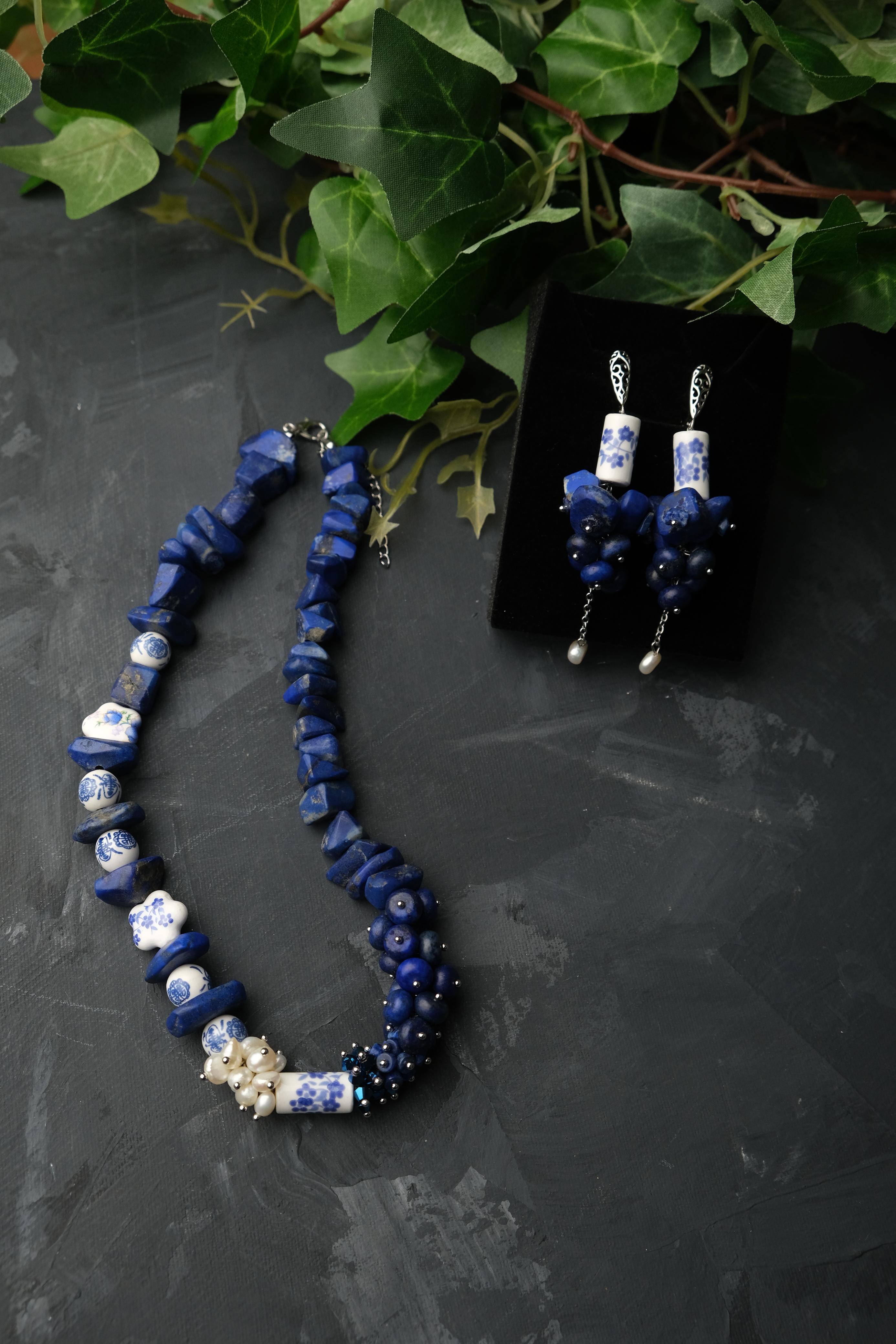 Royal Blue Halskette