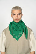 Der Schal / Grün mit Grün