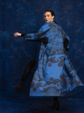 RE-GARDE Jacket 001 fine art print padded cotton jacket front view at NOUS Studio
